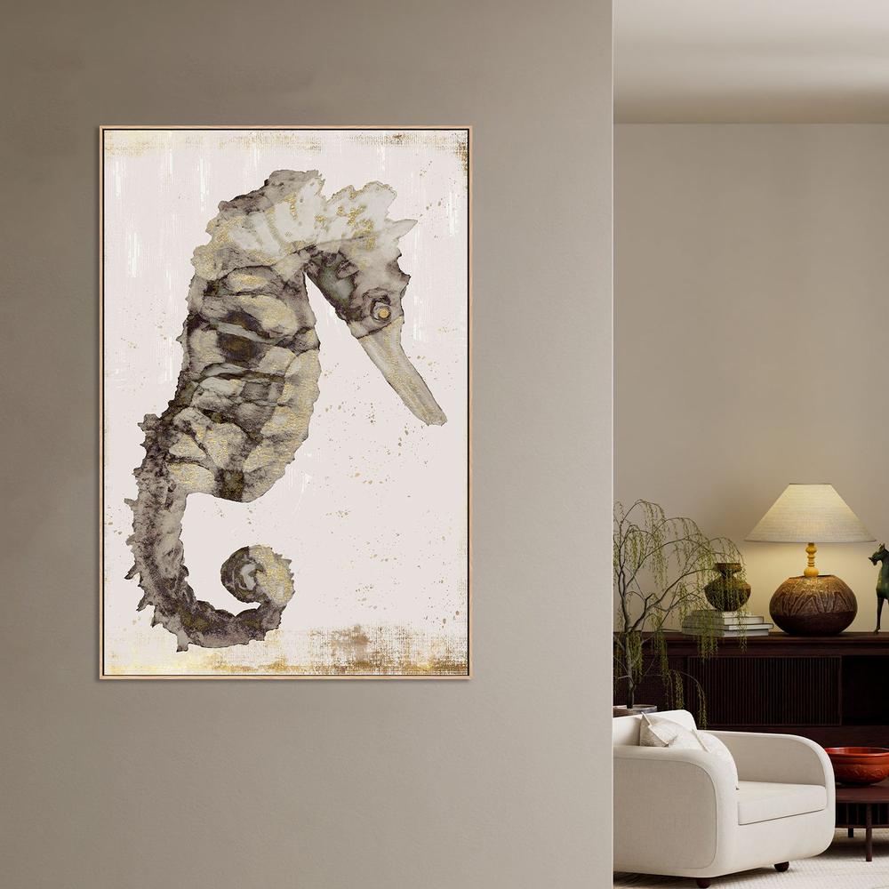 Glided Seahorse-by-Jacob Q-wall-art-print-canvas-poster-framed-Gioia