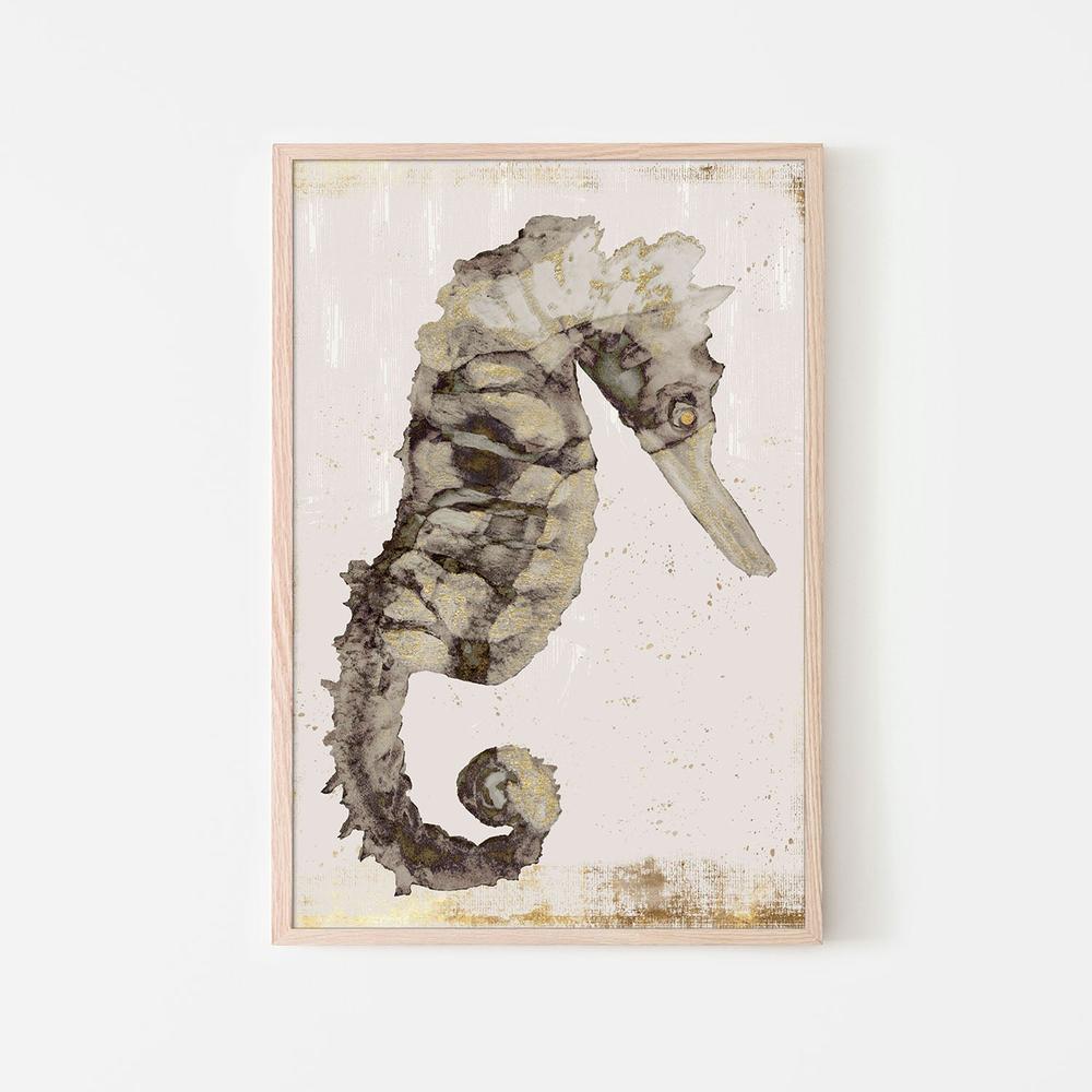 Glided Seahorse-by-Jacob Q-wall-art-print-canvas-poster-framed-Gioia