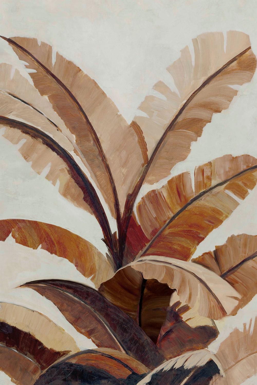 Golden Banana Leaf-by-Jacob Q-wall-art-print-canvas-poster-framed-Gioia