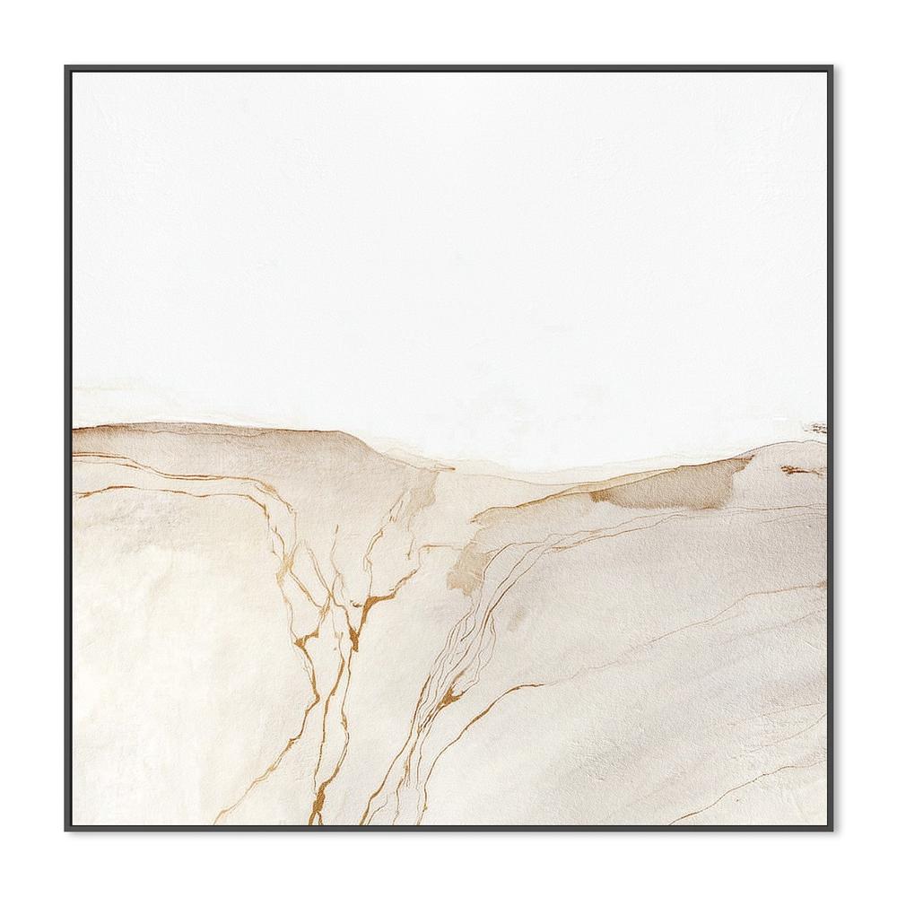 Golden Desert Lines-by-Alma-wall-art-print-canvas-poster-framed-Gioia