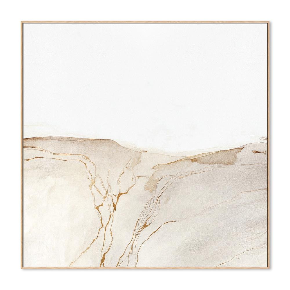 Golden Desert Lines-by-Alma-wall-art-print-canvas-poster-framed-Gioia