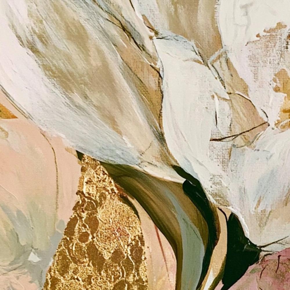 Golden Floral Abstraction-by-Stephanie Jeuffroy-wall-art-print-canvas-poster-framed-Gioia