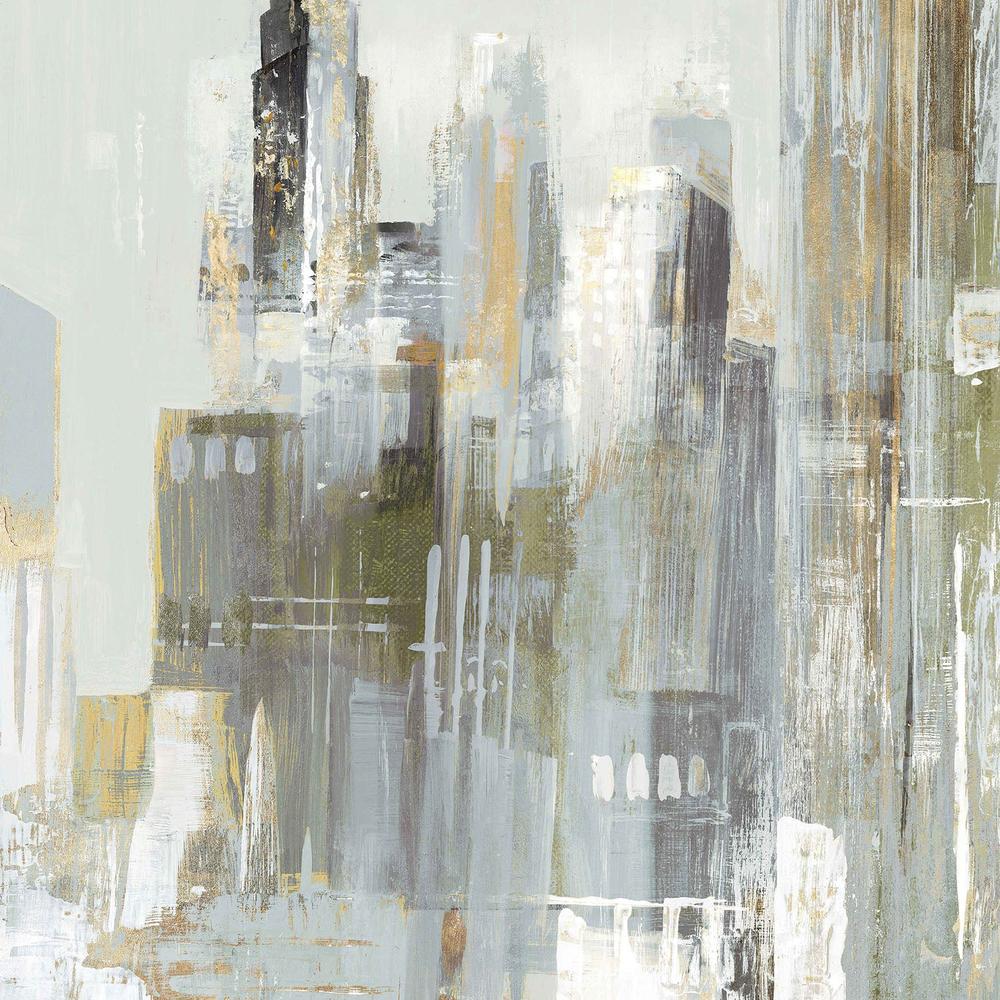 Golden Winter City , Style B-by-Lera-wall-art-print-canvas-poster-framed-Gioia