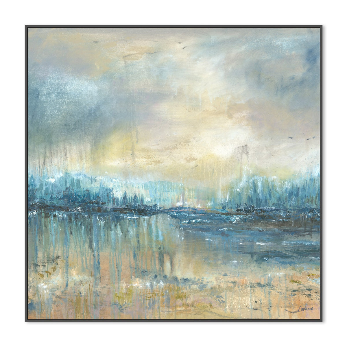 Green Room-by-Karen Cavania-wall-art-print-canvas-poster-framed-Gioia