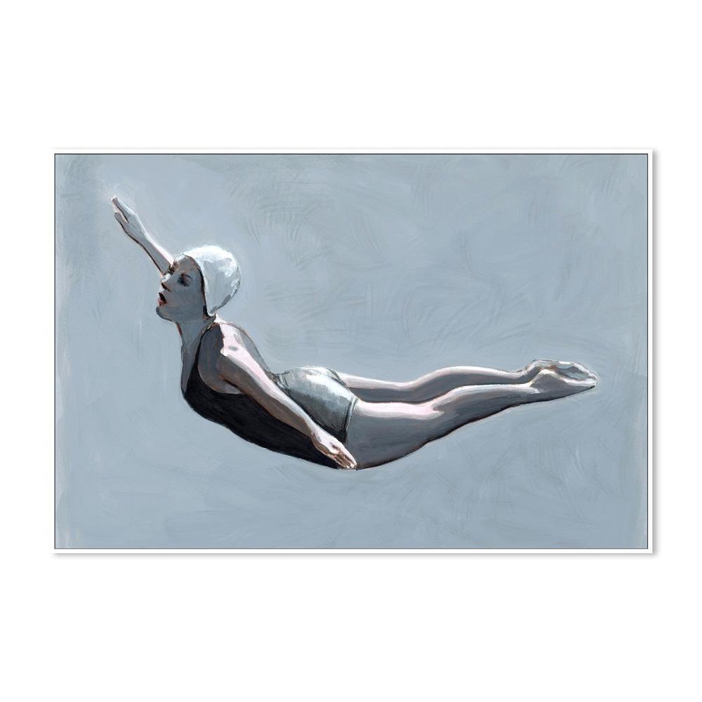 Grey High Diver-by-Sarah Morrissette-wall-art-print-canvas-poster-framed-Gioia