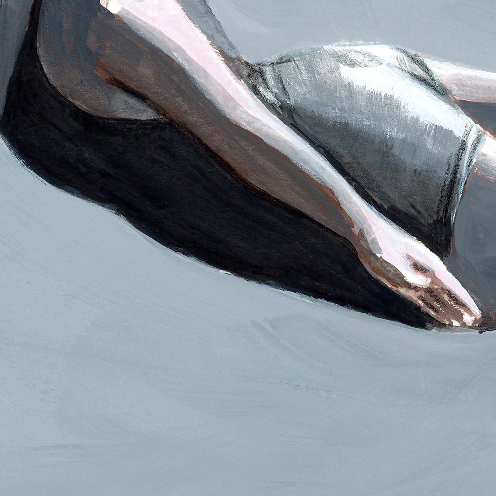 Grey High Diver-by-Sarah Morrissette-wall-art-print-canvas-poster-framed-Gioia