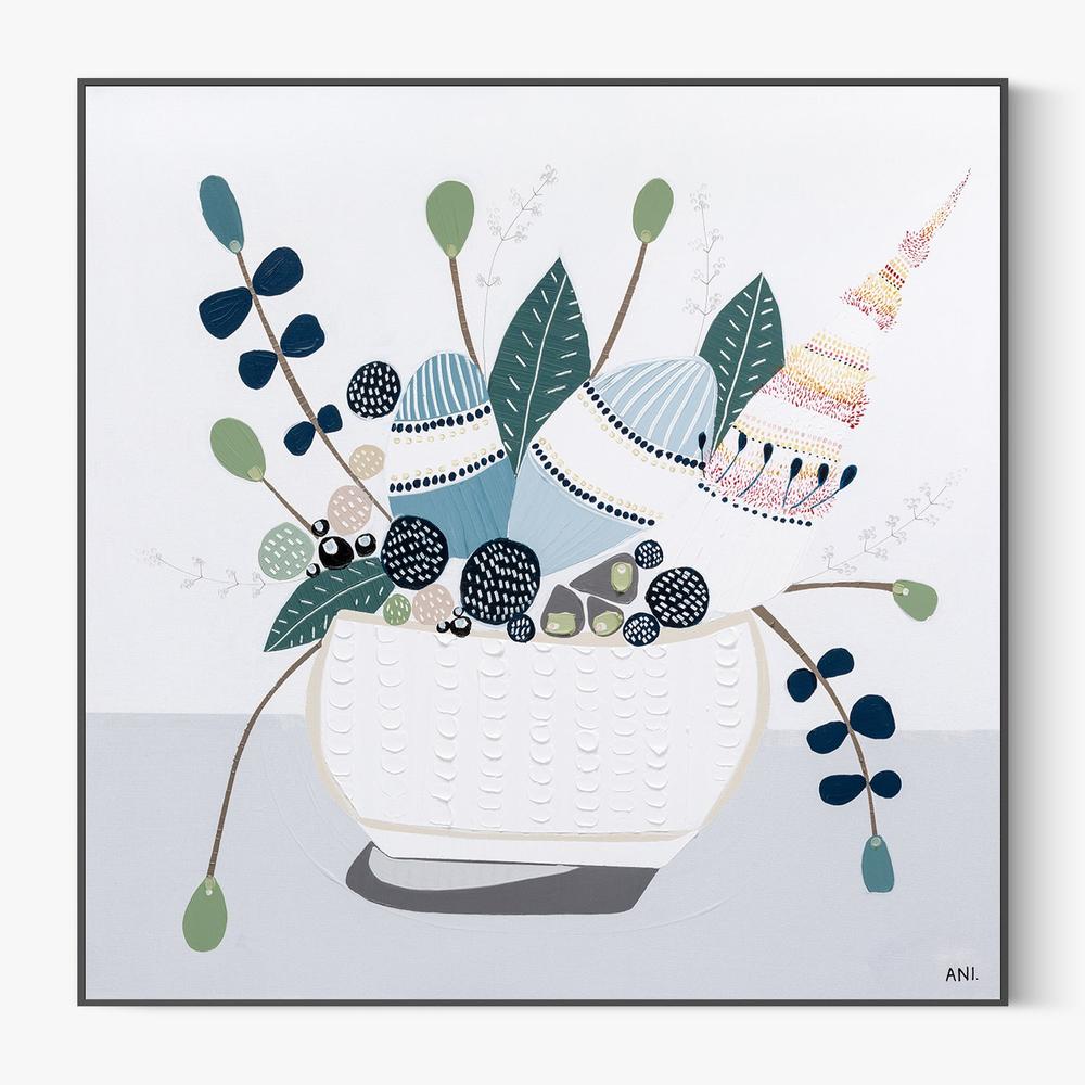 Hamptons Bouquet, Style B-by-Ani Ipradjian-wall-art-print-canvas-poster-framed-Gioia