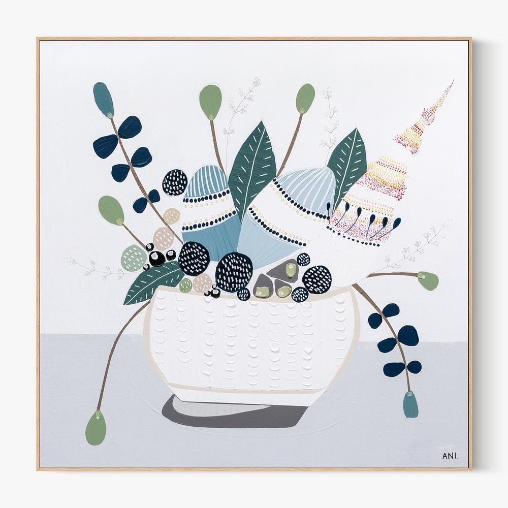 Hamptons Bouquet, Style B-by-Ani Ipradjian-wall-art-print-canvas-poster-framed-Gioia