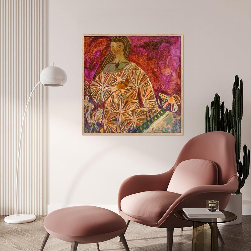 Hand on Heart-by-Amanda Skye-wall-art-print-canvas-poster-framed-Gioia