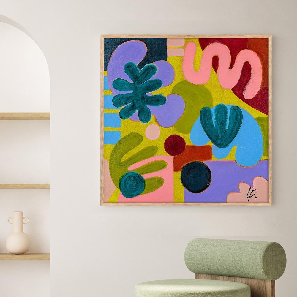 Harmonious Diversity-by-Lindy Farley-wall-art-print-canvas-poster-framed-Gioia