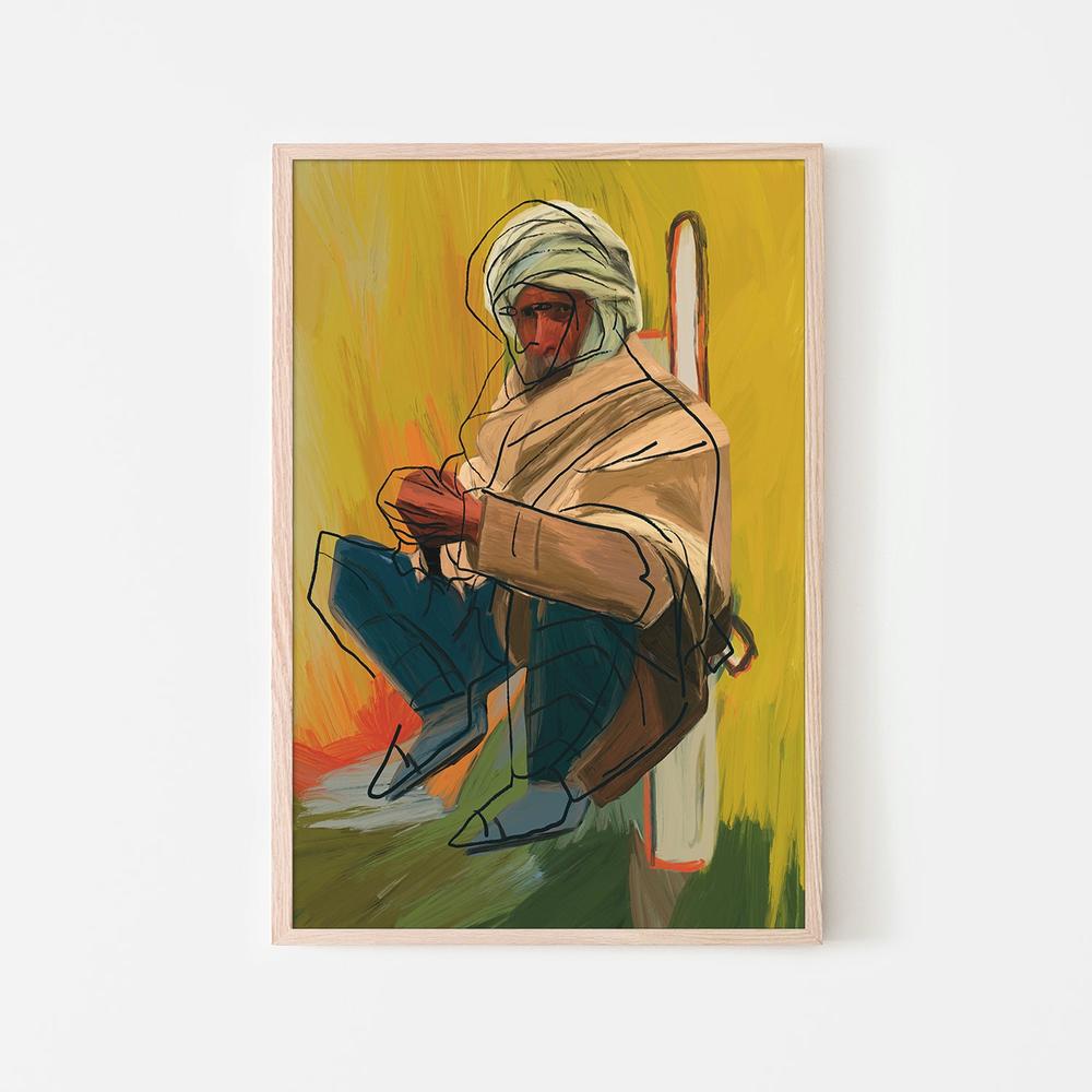 HOMBRE DE CAMPO-by-Giovanna Gil Alves-wall-art-print-canvas-poster-framed-Gioia