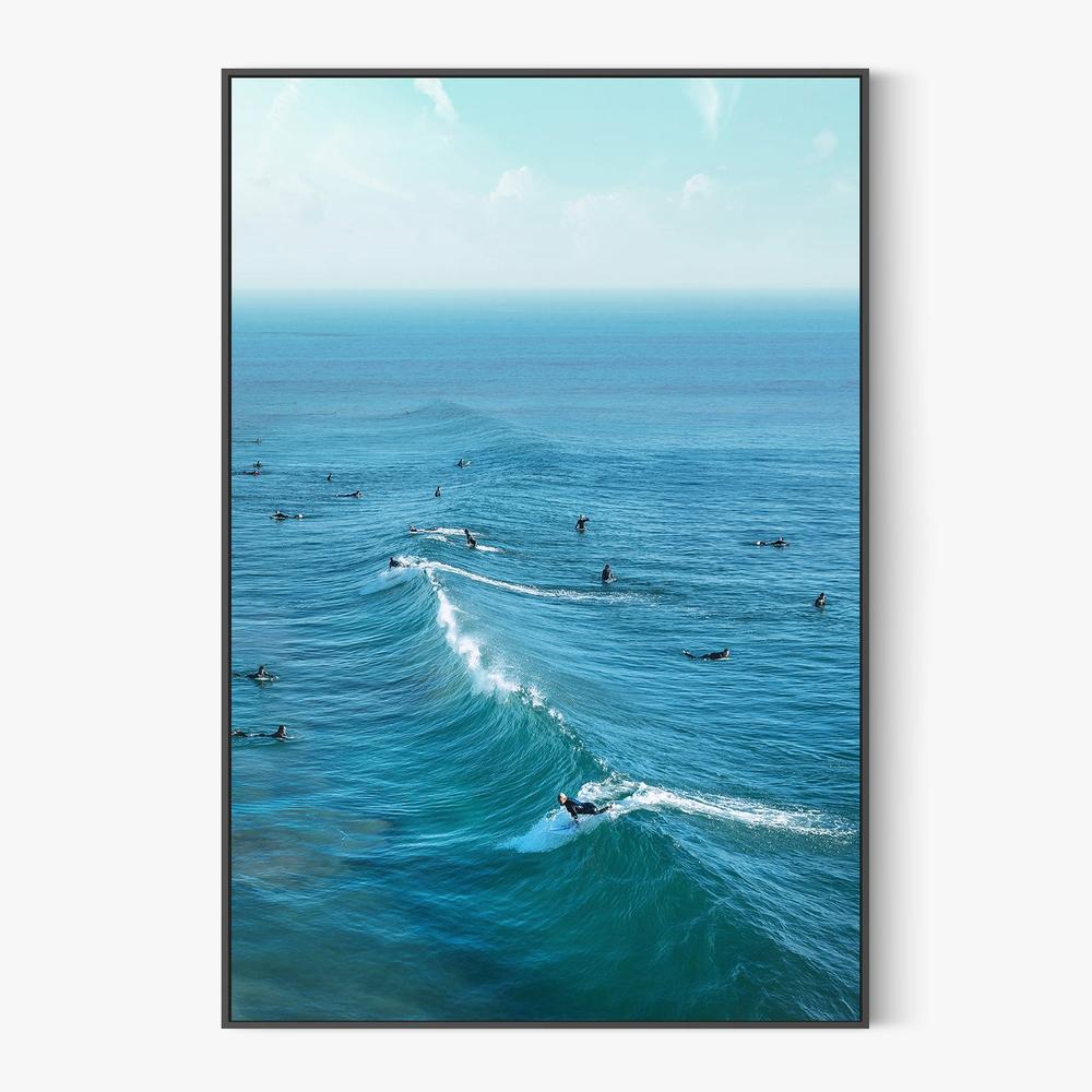 Huntington Beach-by-Gal Pittel-wall-art-print-canvas-poster-framed-Gioia