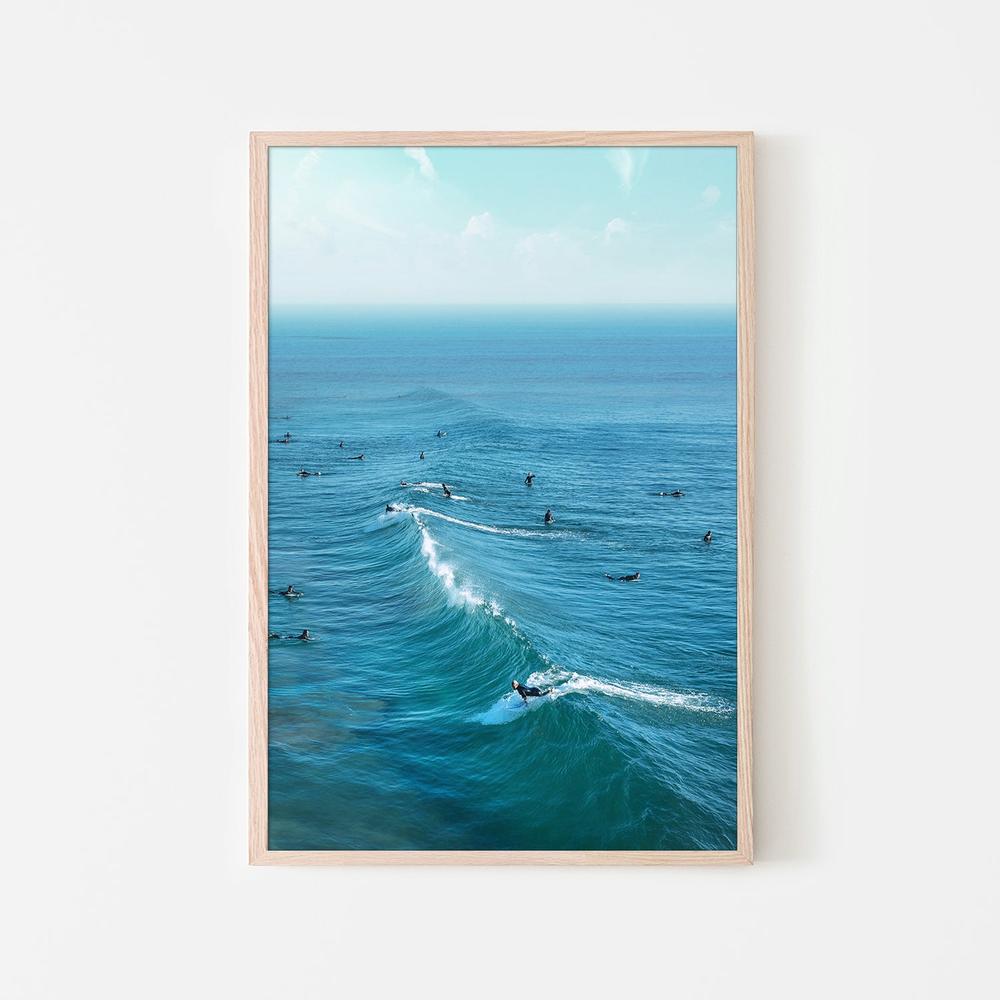 Huntington Beach-by-Gal Pittel-wall-art-print-canvas-poster-framed-Gioia