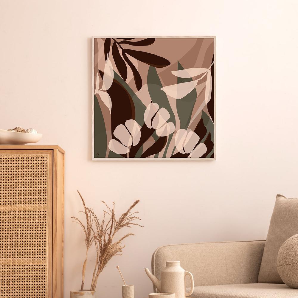 Hushed Botanica-by-Carrie Welsh-wall-art-print-canvas-poster-framed-Gioia