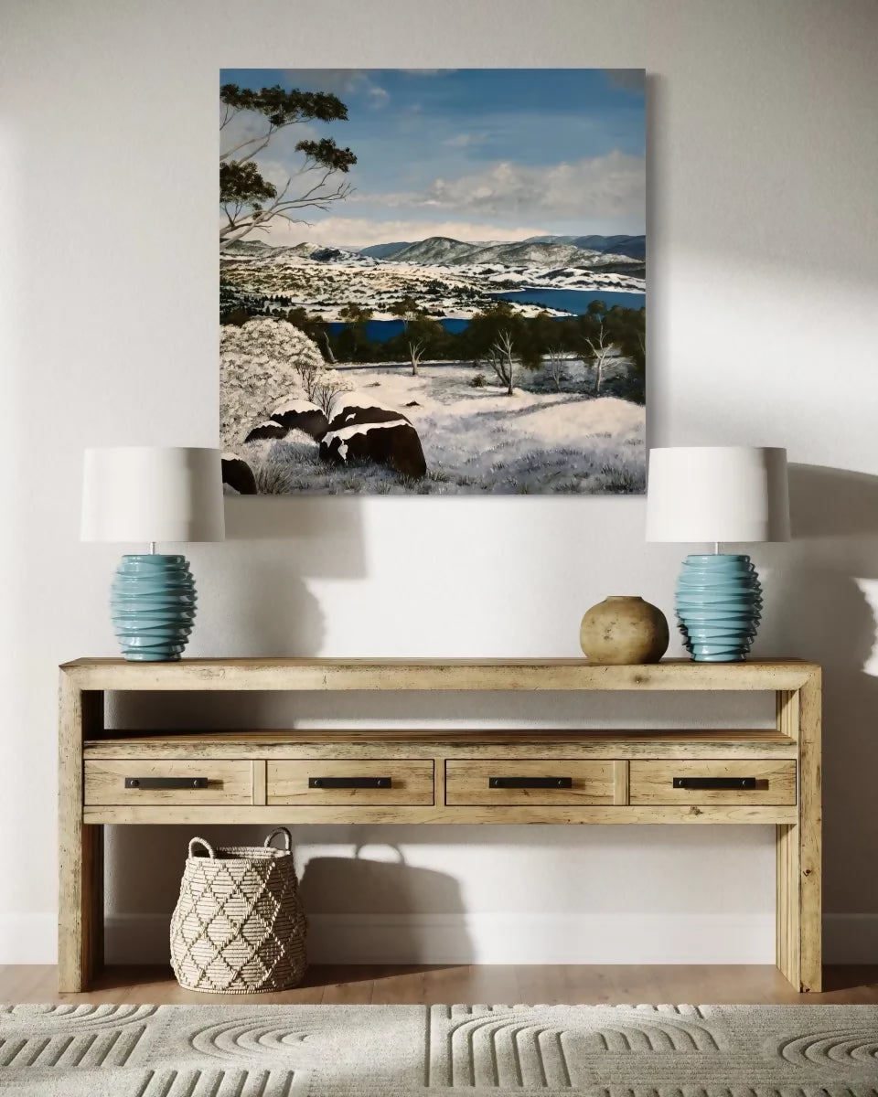 Snow covered Jindabyne