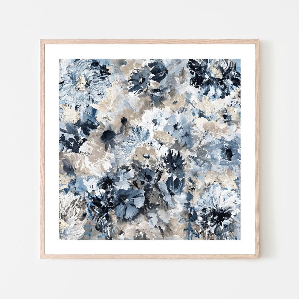 Indigo Garden Tapestry-by-Gioia Wall Art-wall-art-print-canvas-poster-framed-Gioia