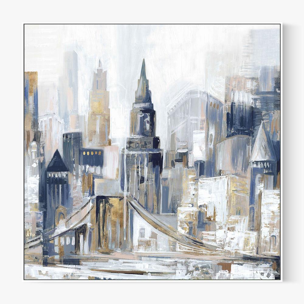 Indigo New York I Neutral Version-by-Lera-wall-art-print-canvas-poster-framed-Gioia