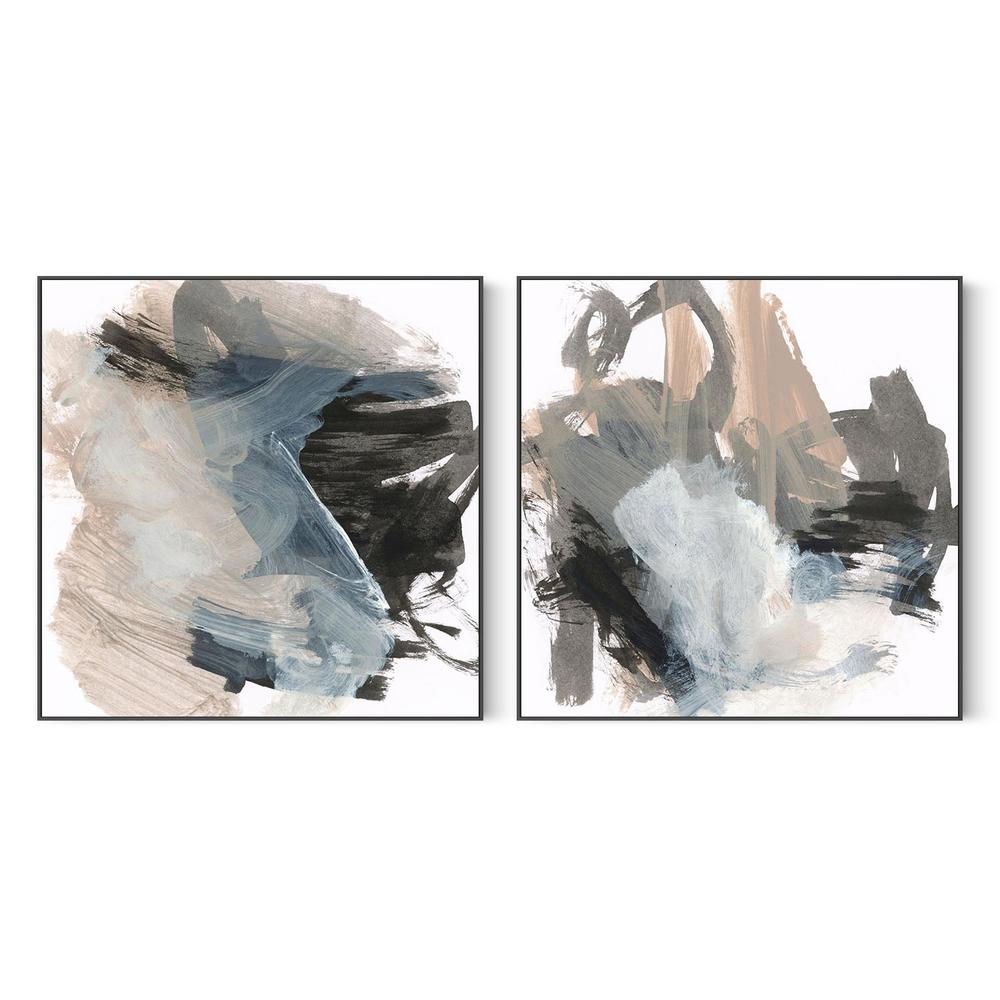 Instinct, Style A & B, Set Of 2-by-Dan Hobday-wall-art-print-canvas-poster-framed-Gioia