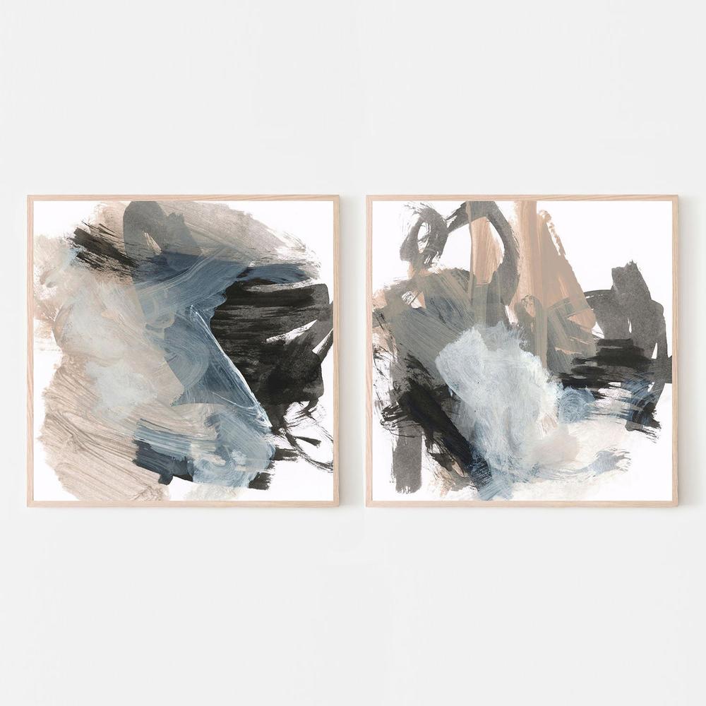 Instinct, Style A & B, Set Of 2-by-Dan Hobday-wall-art-print-canvas-poster-framed-Gioia