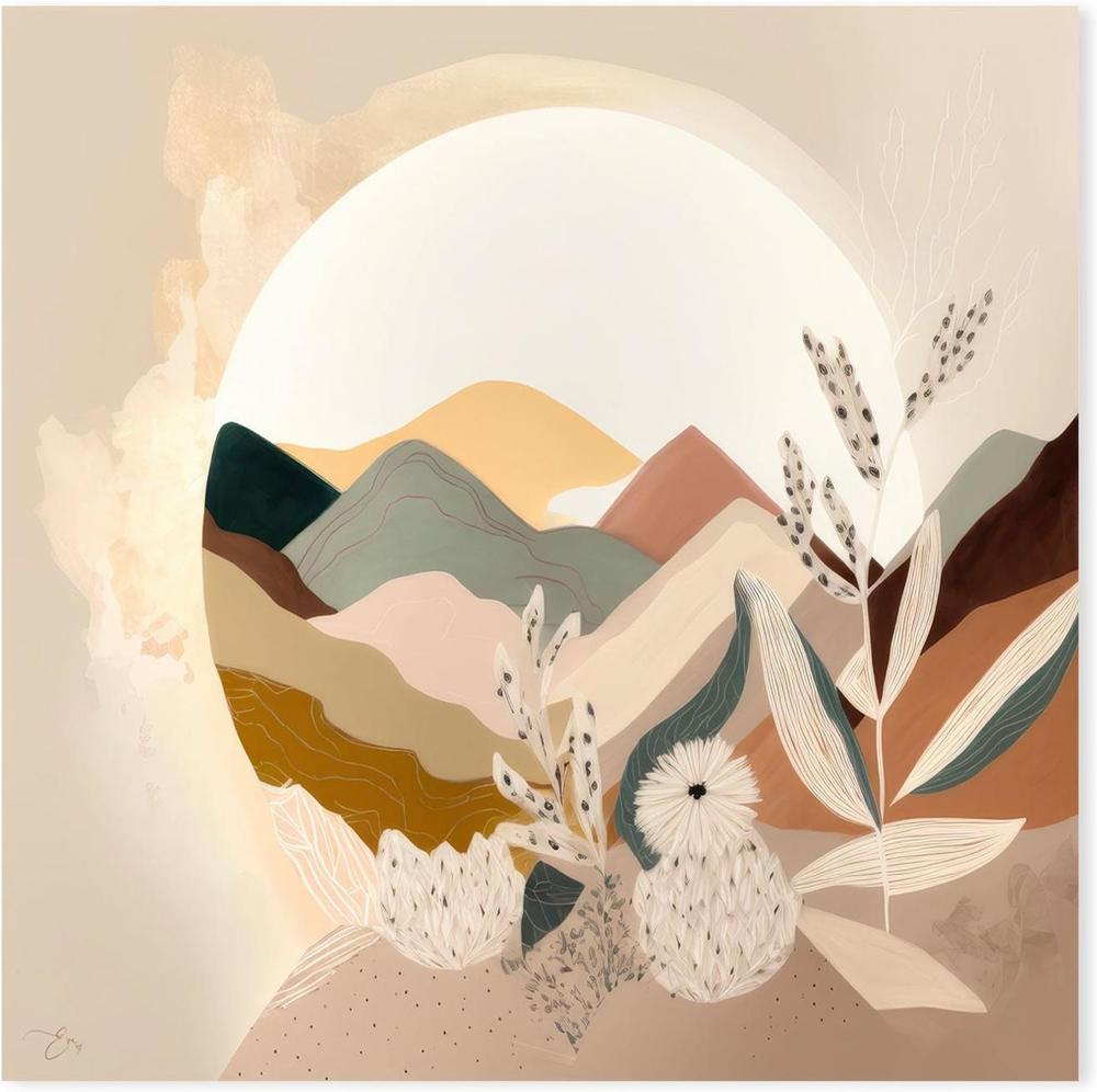 Ivy & Ivy Abstract, Set Of 2-by-Bella Eve-wall-art-print-canvas-poster-framed-Gioia
