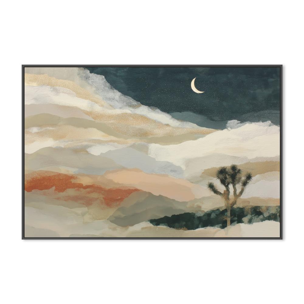 Joshua Tree Under Starry Skies-by-Chromatic Storm Studio-wall-art-print-canvas-poster-framed-Gioia