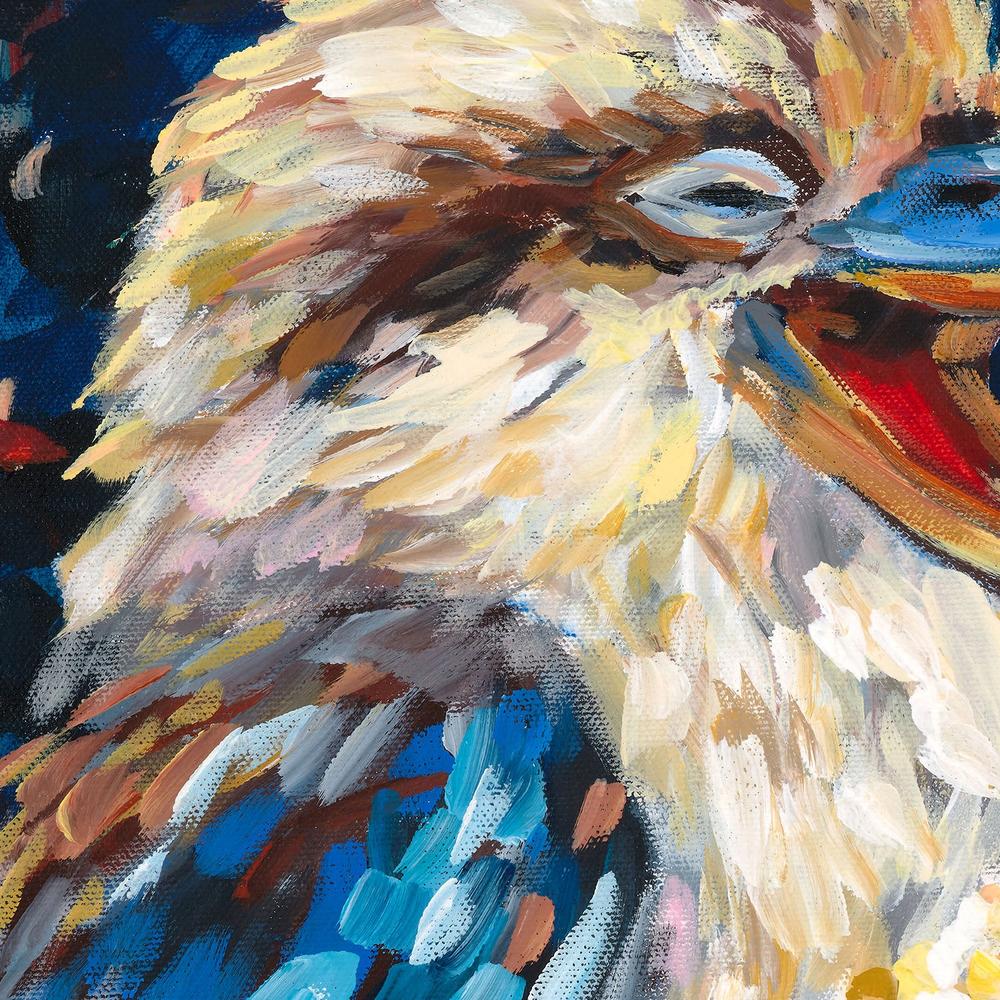 Kookaburra Popcorn-by-Meredith Howse-wall-art-print-canvas-poster-framed-Gioia