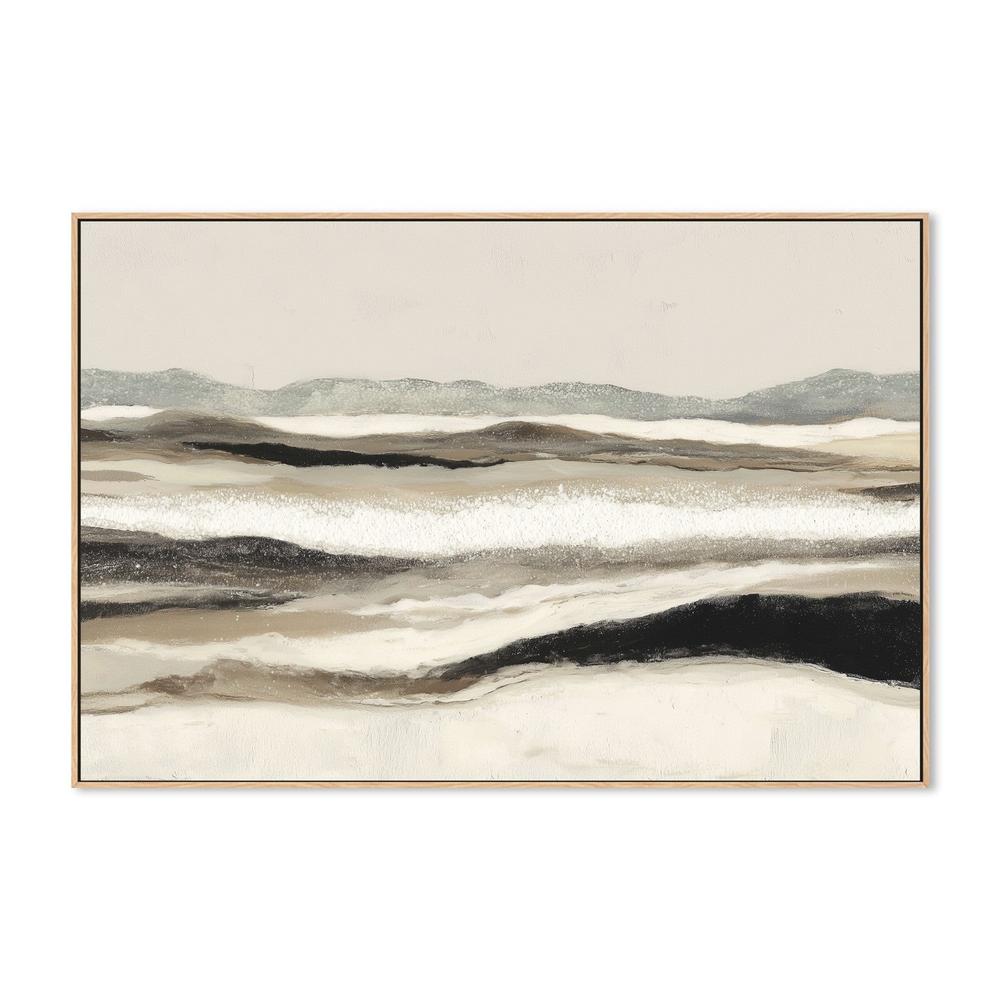 Layered Butte Landscape-by-Chromatic Storm Studio-wall-art-print-canvas-poster-framed-Gioia
