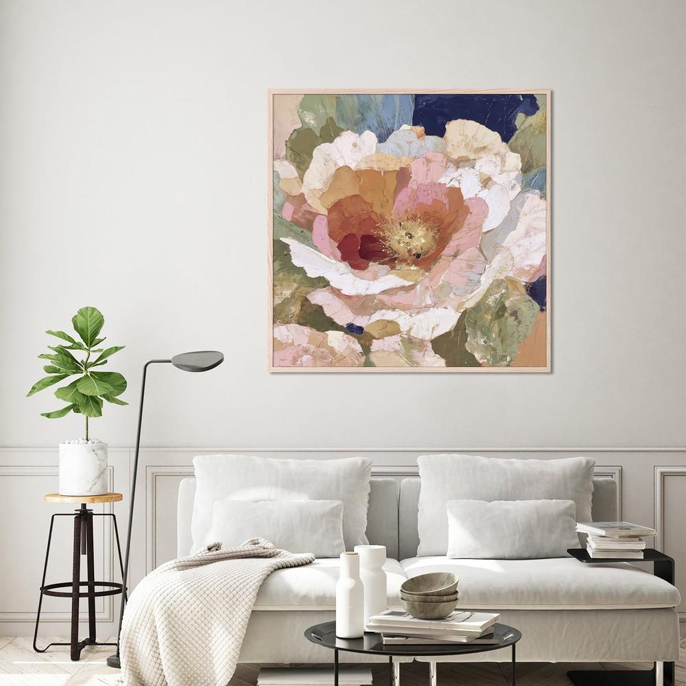 Layered Peony with Gold Details-by-Jordão de Abreu-wall-art-print-canvas-poster-framed-Gioia