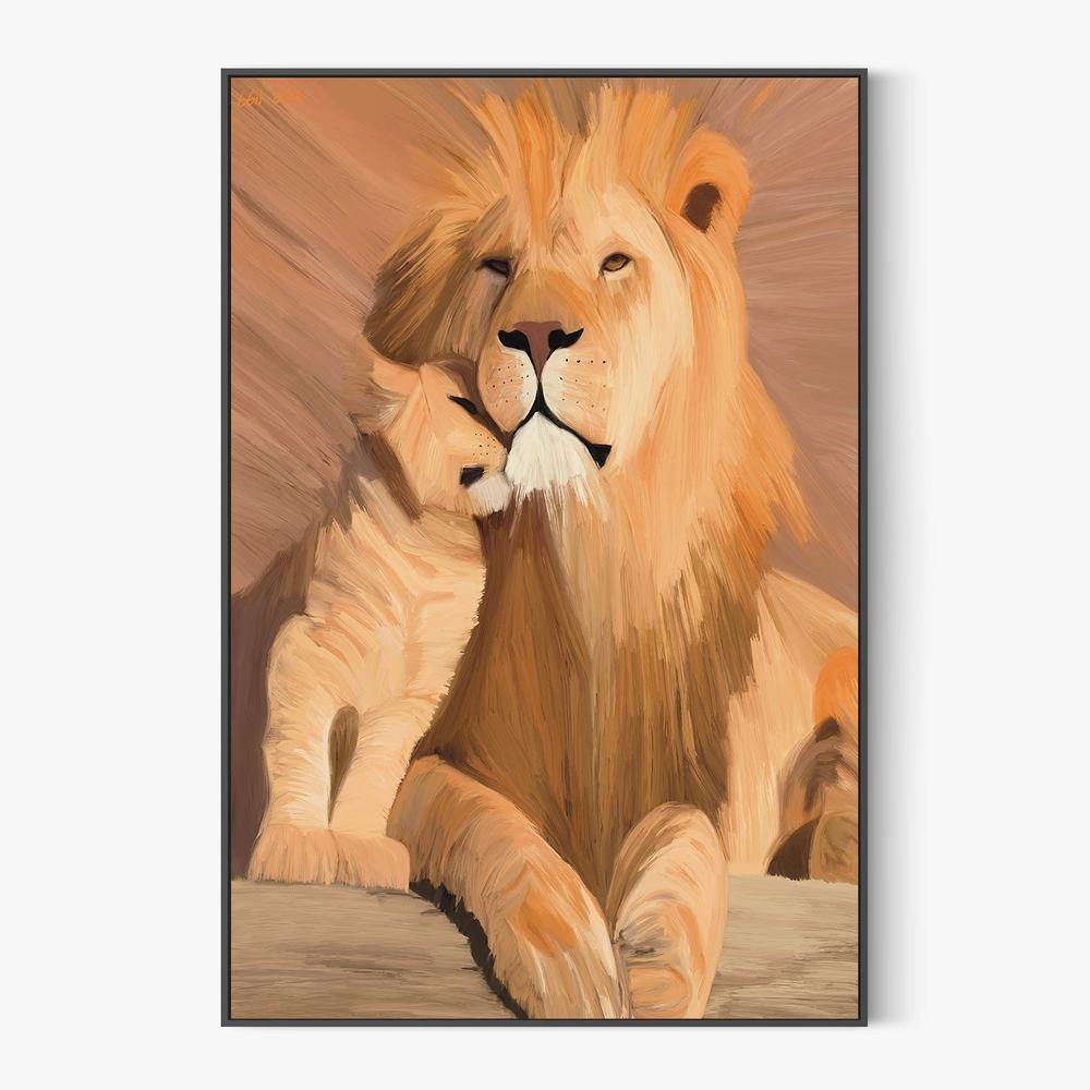 LEON-by-Giovanna Gil Alves-wall-art-print-canvas-poster-framed-Gioia
