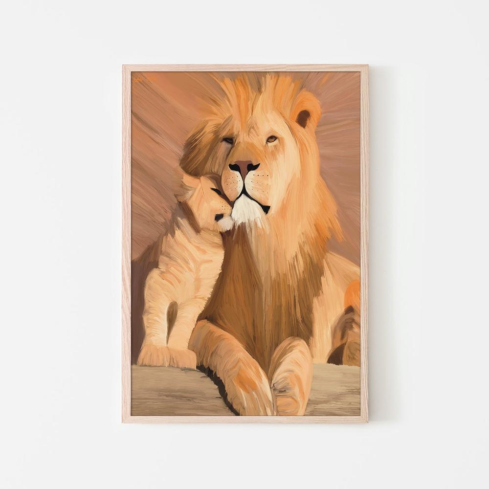 LEON-by-Giovanna Gil Alves-wall-art-print-canvas-poster-framed-Gioia