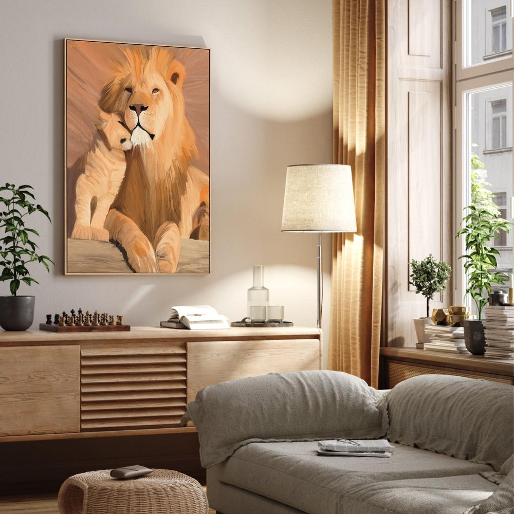 LEON-by-Giovanna Gil Alves-wall-art-print-canvas-poster-framed-Gioia