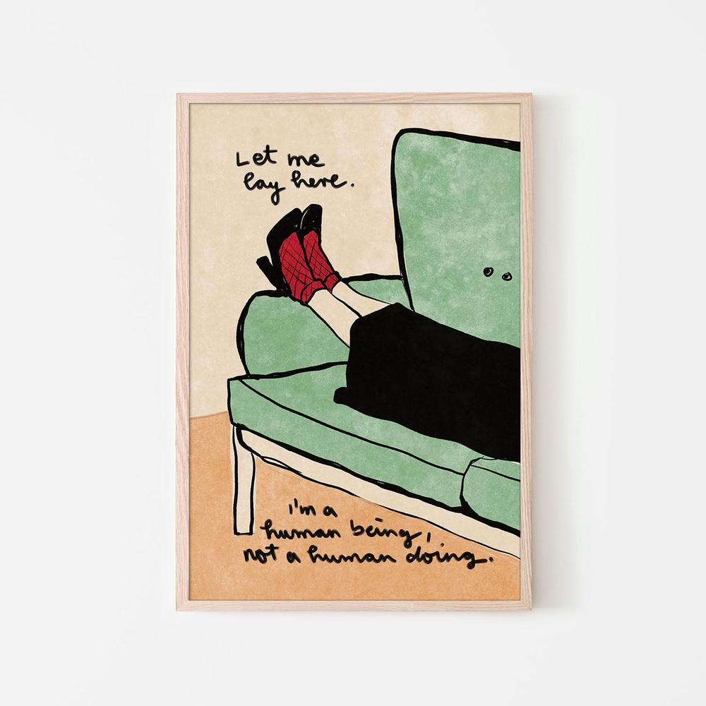 Let me lay here-by-Raissa Oltmanns-wall-art-print-canvas-poster-framed-Gioia