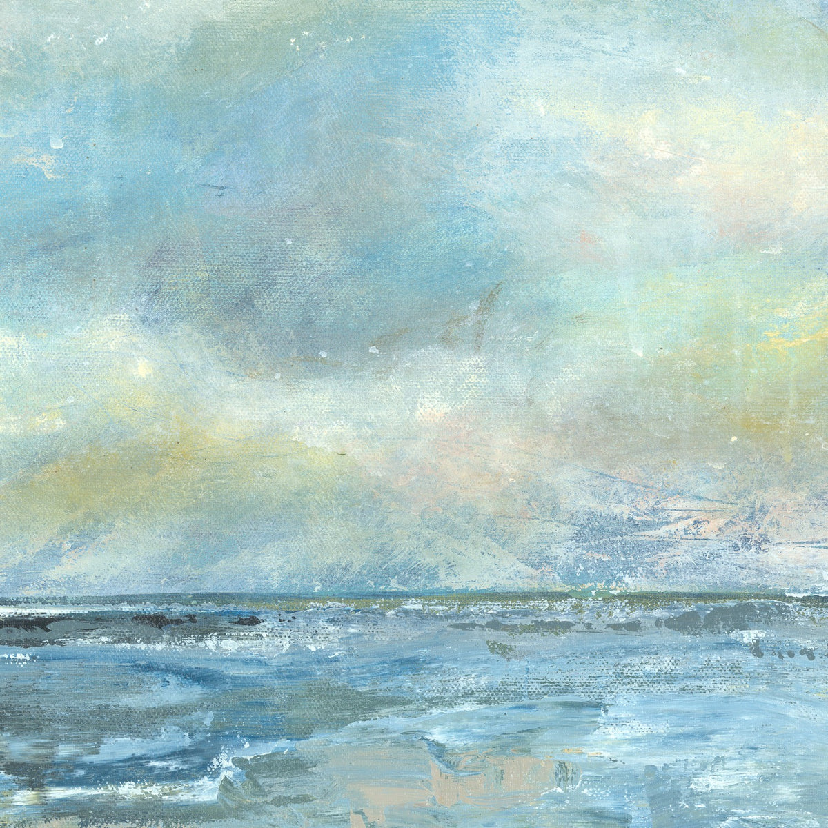 Let The Ocean Wash Over You-by-Karen Cavania-wall-art-print-canvas-poster-framed-Gioia