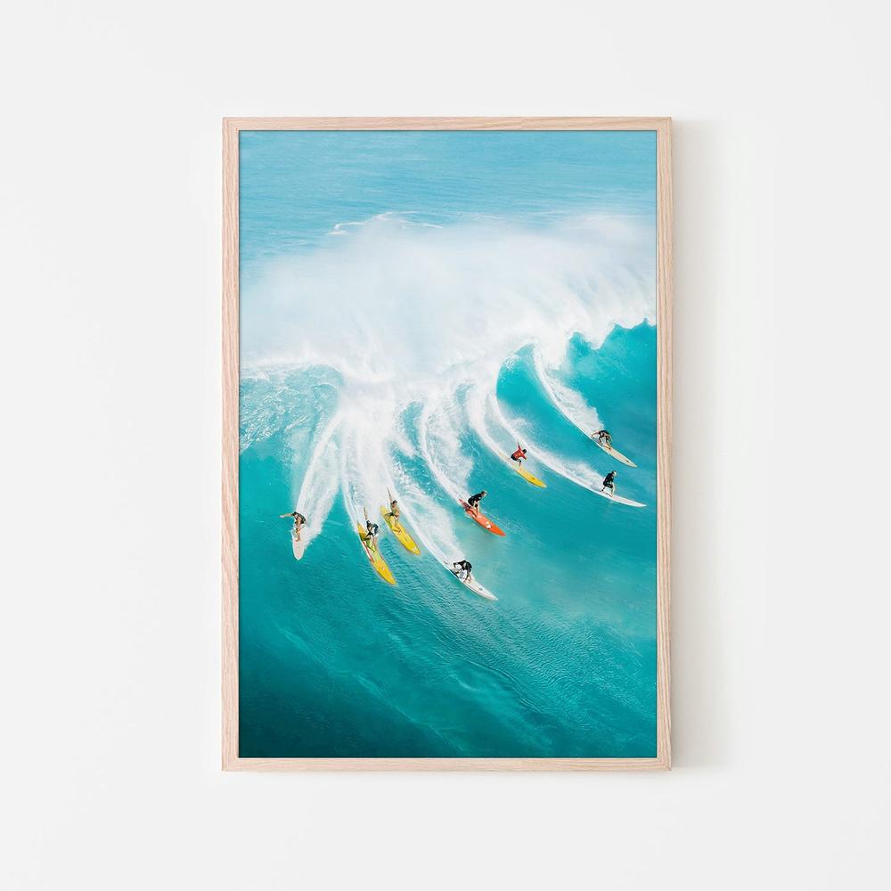 Lets Surf-by-Gal Pittel-wall-art-print-canvas-poster-framed-Gioia