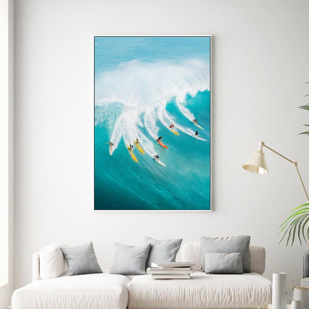 Lets Surf-by-Gal Pittel-wall-art-print-canvas-poster-framed-Gioia