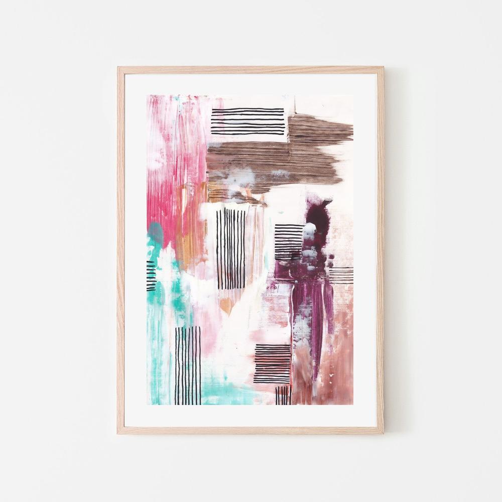 Linear portrait-by-Lisa Schmidt-wall-art-print-canvas-poster-framed-Gioia