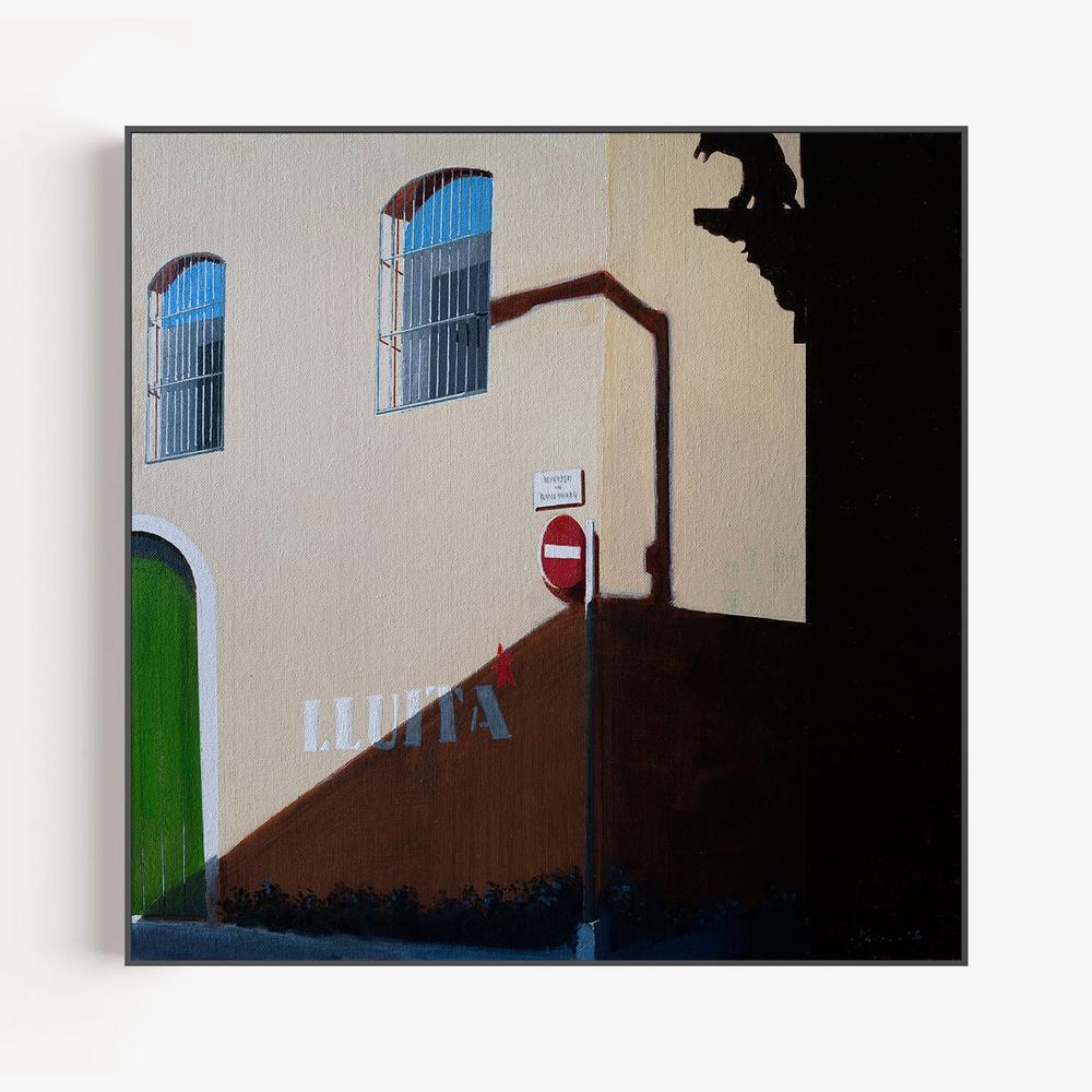 Lluita-by-Nigel Bailey Original Art-wall-art-print-canvas-poster-framed-Gioia