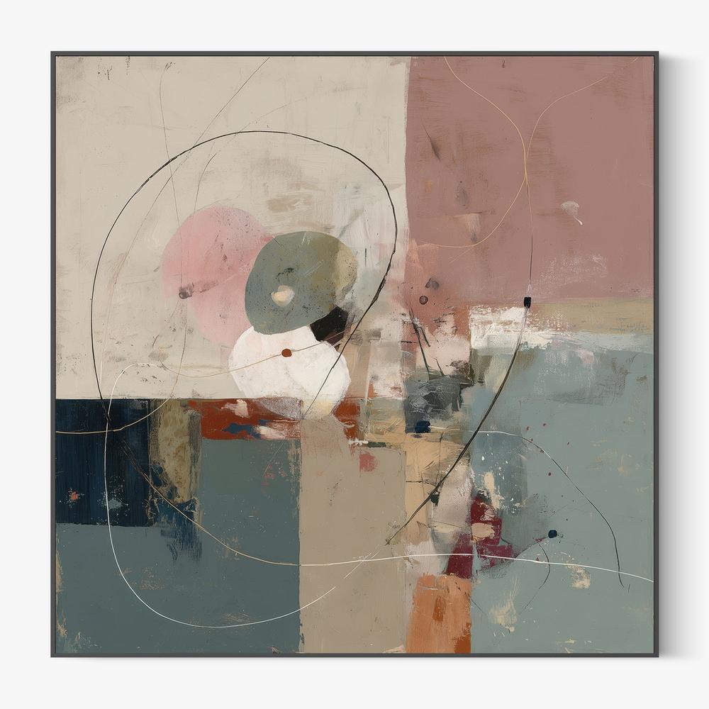Looping Lines, Style B-by-Jordão de Abreu-wall-art-print-canvas-poster-framed-Gioia