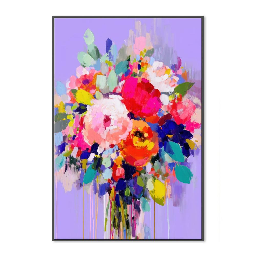 Loose Floral Bouquet-by-Chromatic Storm Studio-wall-art-print-canvas-poster-framed-Gioia