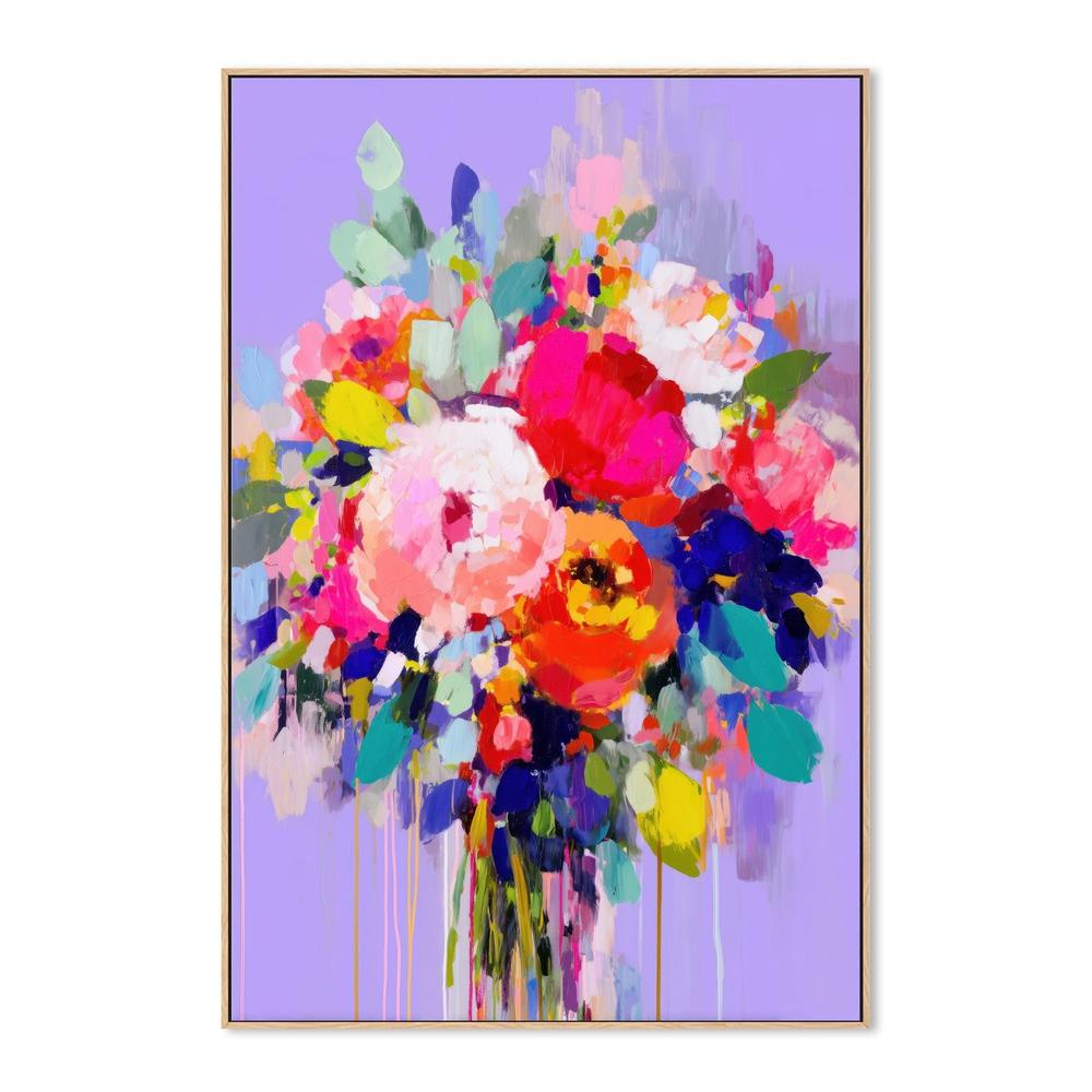 Loose Floral Bouquet-by-Chromatic Storm Studio-wall-art-print-canvas-poster-framed-Gioia