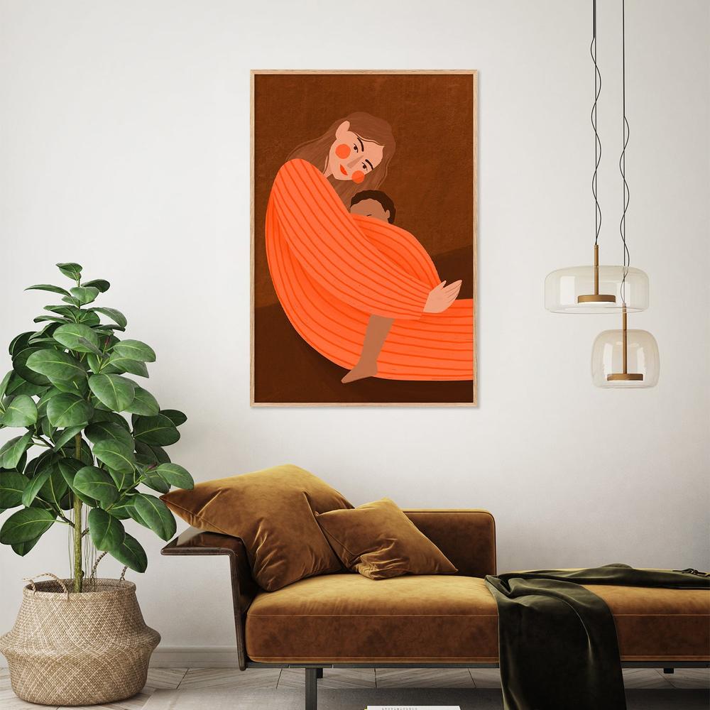 Loving Mother Child-by-Bea Muller-wall-art-print-canvas-poster-framed-Gioia