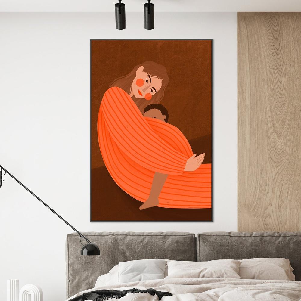 Loving Mother Child-by-Bea Muller-wall-art-print-canvas-poster-framed-Gioia