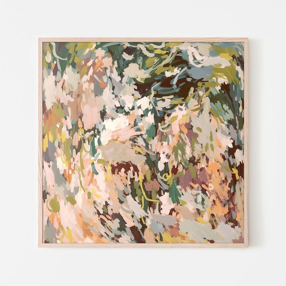 Lush Abstract Foliage, Style A-by-Edie-wall-art-print-canvas-poster-framed-Gioia