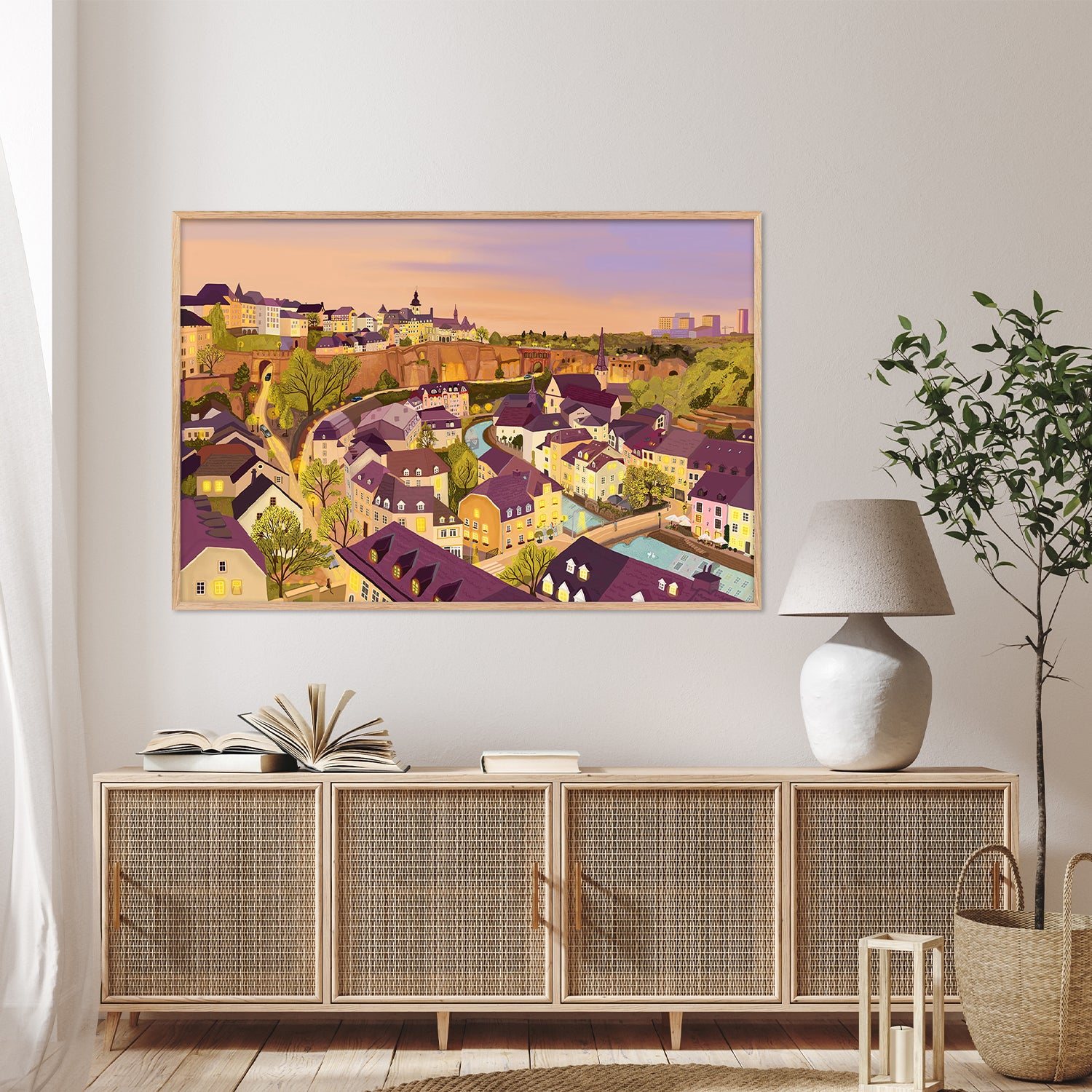 Luxembourg-by-Emma Forsberg-wall-art-print-canvas-poster-framed-Gioia