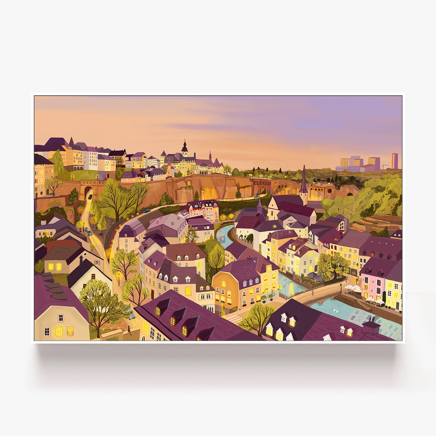 Luxembourg-by-Emma Forsberg-wall-art-print-canvas-poster-framed-Gioia