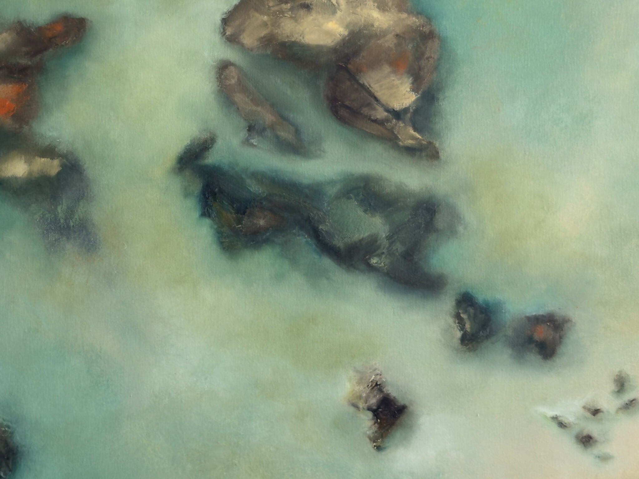 In the shallows