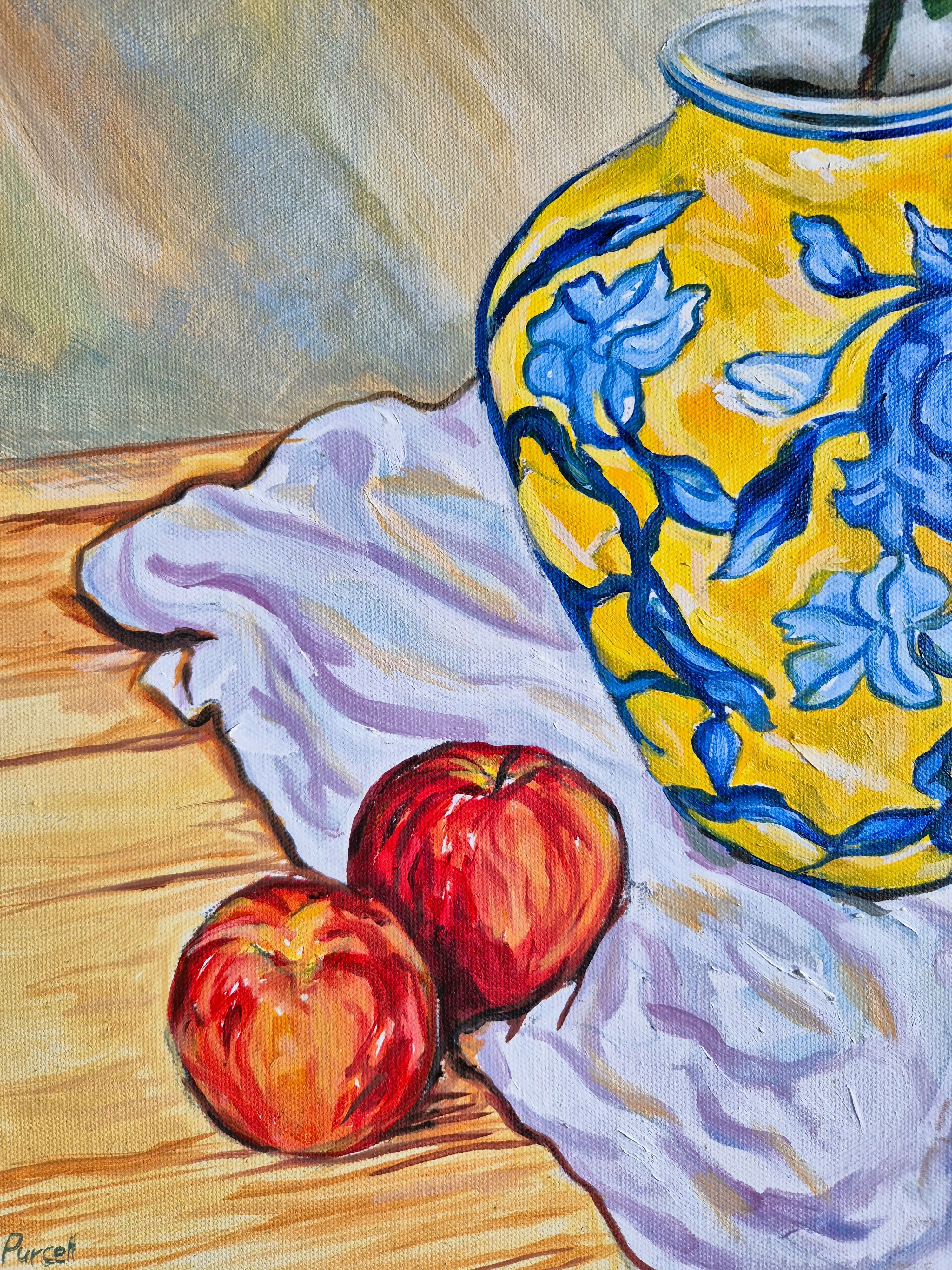 The Blue and Yellow Vase
