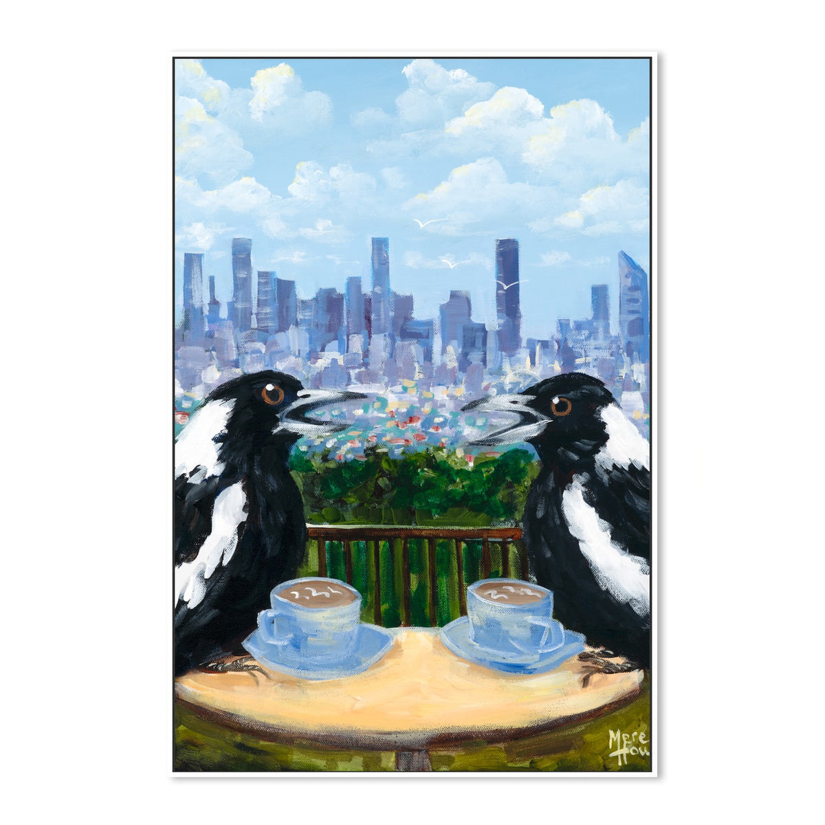 Maggies Day Out-by-Meredith Howse-wall-art-print-canvas-poster-framed-Gioia
