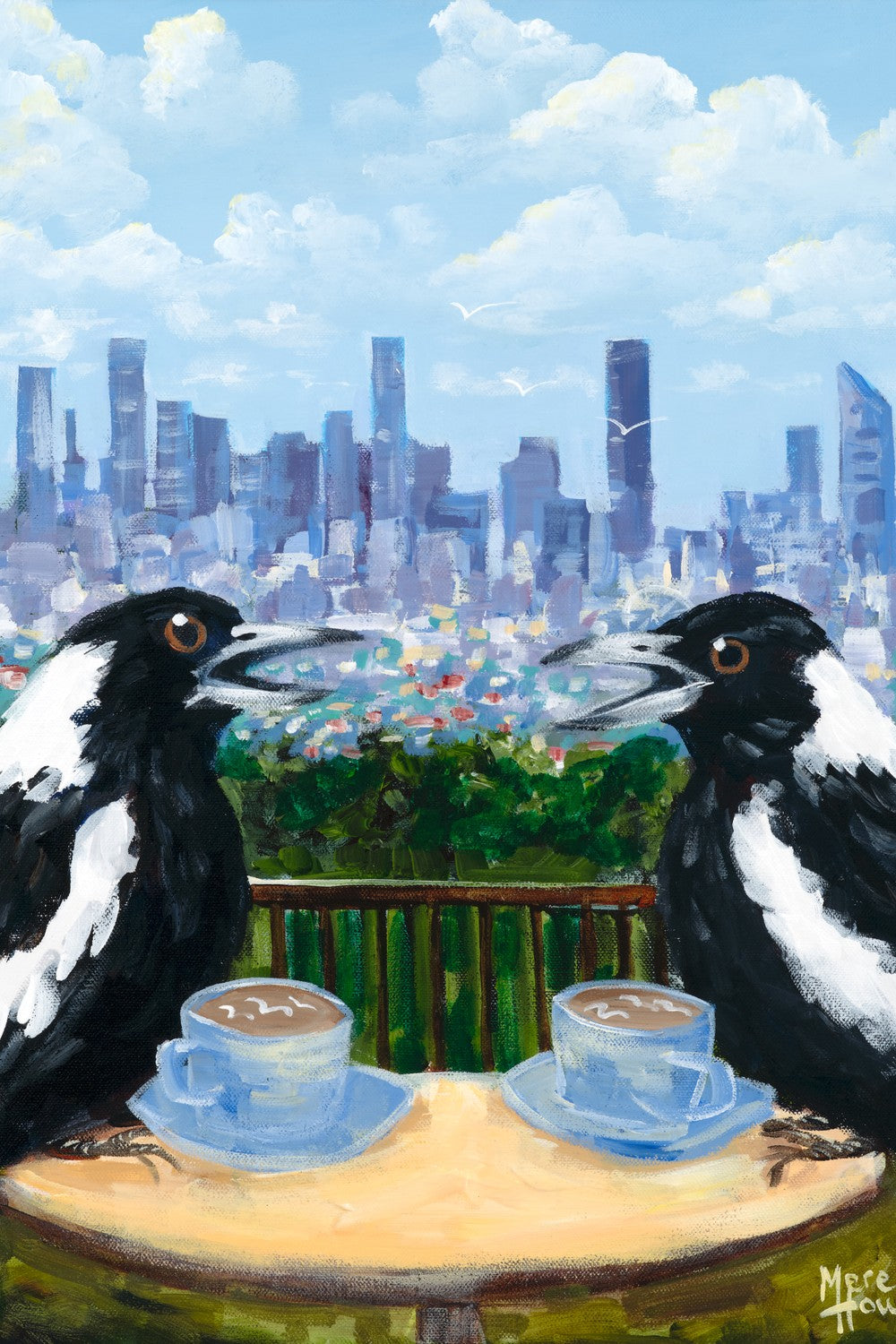 Maggies Day Out-by-Meredith Howse-wall-art-print-canvas-poster-framed-Gioia