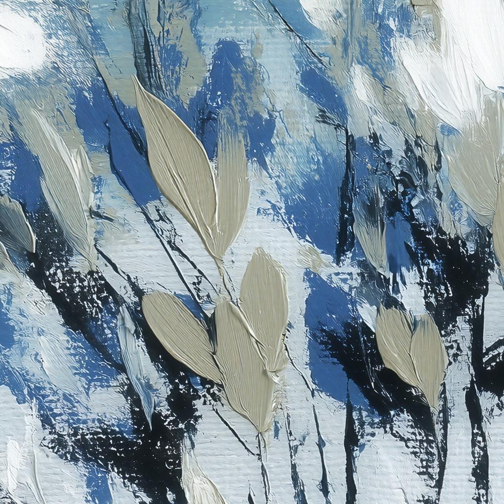 Magnolias Above Cobalt Water-by-Chromatic Storm Studio-wall-art-print-canvas-poster-framed-Gioia
